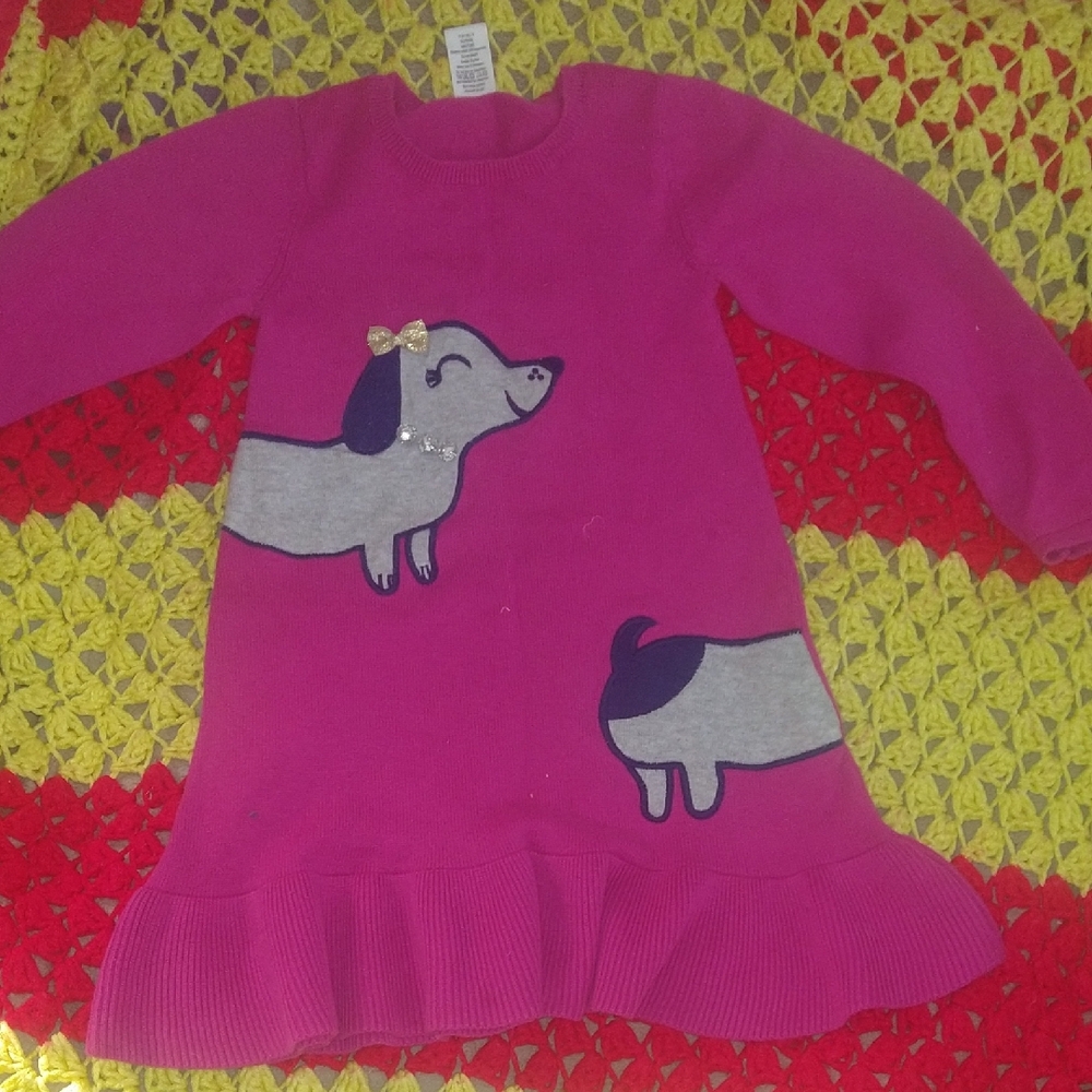Gymboree Pink 100% Cotton Dress